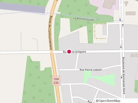 Location of Constructions Claude Bessette Enr at 541 Rue Saint-Gregoire, Farnham