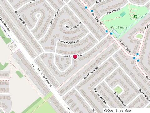 Location of Constructions Cobelle at 4518 Rue Hurtubise, Laval