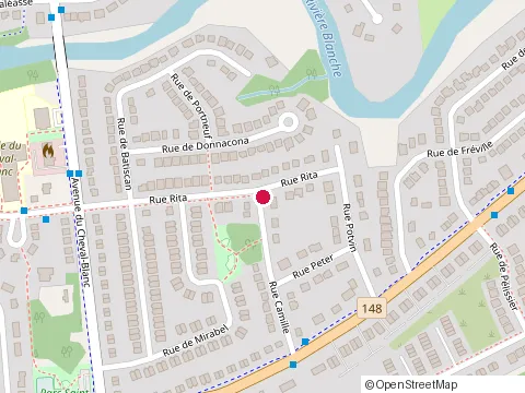 Location of Constructions Dcc at 1375 Rue Camille, Gatineau