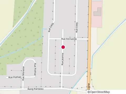 Location of Constructions Denis Desrochers at 8 Rue Jeanne, Victoriaville