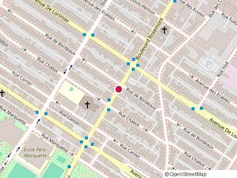 Location of Constructions Dharma Inc at 1974 Bd Rosemont, Montréal