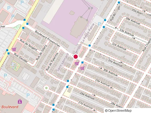 Location of Constructions Diego Inc. at 6974-6990 30 Ave, Montréal