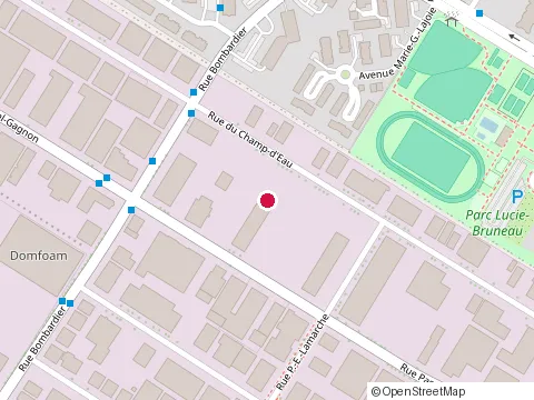 Location of Constructions Doyle Inc. at 9157 Rue du Champ-d'Eau, Saint-Léonard