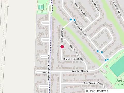 Location of Constructions Durco Inc. at 4269 Rue des Roses, Terrebonne