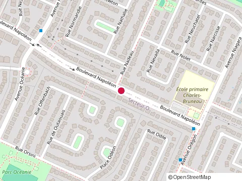 Location of Constructions Georges Picard I at 2755 Napoleon Blvd, Brossard