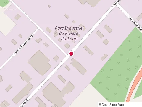 Location of Constructions Germain Dumont at 163 Chem. des Raymond, Rivière-du-Loup