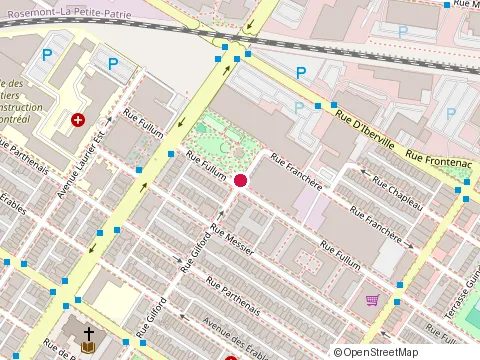 Location of Constructions Inc at 5000 Rue d'Iberville, Montréal