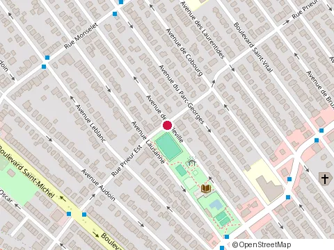 Location of Constructions Intercontl Inc at 3405 Rue Prieur E, Montréal-Nord