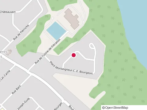Location of Constructions Jacques Matteau Inc. at 7765 Place Mgr C E Bourgeois, Trois-Rivières