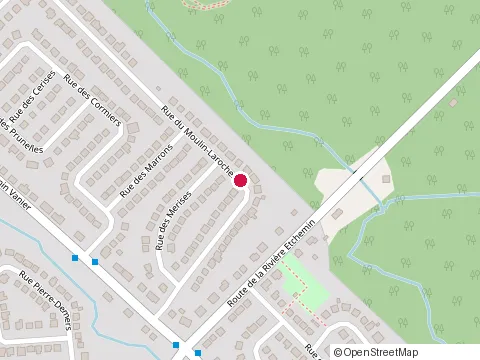 Location of Constructions Jean Blais Inc at 902 des Mersiers, Lévis