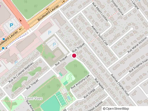Location of Constructions Jean Methot Ltee at 1307 Rue Nelles, Québec