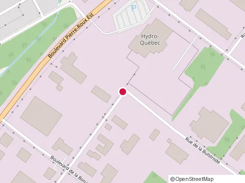 Location of Constructions Jean Roger & Fils - Entrepreneur Général et Rénovation at Rue de l'Artisan Local 3 Local 3, Victoriaville