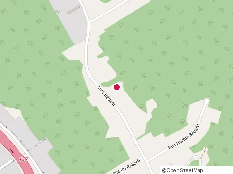 Location of Constructions Jean-Couture Inc. at 837 Côte Bédard, Québec