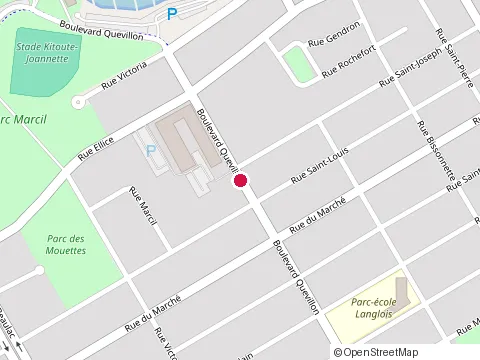 Location of Constructions Labrecque at 21 Bd Quévillon, Salaberry-de-Valleyfield