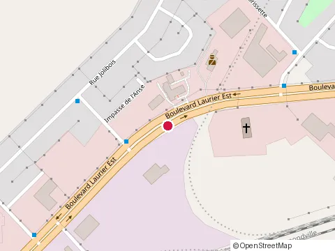 Location of Constructions Lessard at 4160, Boul Laurier E, Saint-Hyacinthe