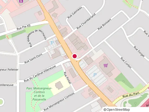 Location of Constructions Marc Drolet Inc at 605 Bd Thibeau, Trois-Rivières
