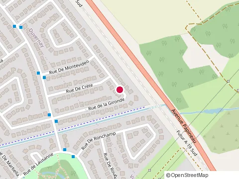 Location of Constructions Marc Langlois at 2131 Rue de la Gironde, Laval