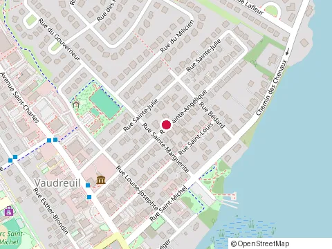 Location of Constructions Marcel Quentin (les) at 23 Rue Sainte-Angélique, Vaudreuil-Dorion