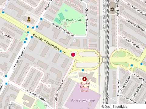 Location of Constructions Marisbec at 6814 chemin Heywood, Côte Saint-Luc