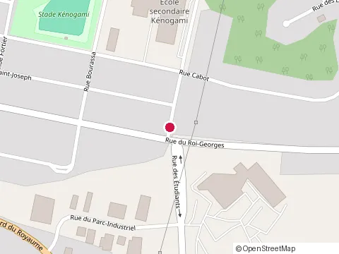 Location of Constructions Martial Bernard at 1995 Rue des Étudiants, Jonquière