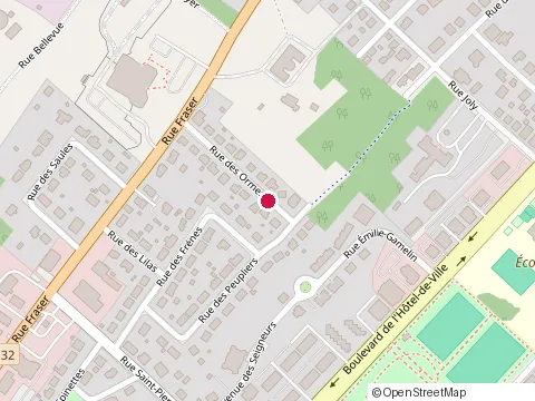 Location of Constructions Martial Dube Inc at 122Fraser 122 Rue Fraser #122Fraser, Rivière-du-Loup