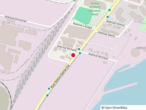 Location of Constructions Mathieu Desjardins Enr at 10970 Rue Prince-Albert, Montréal