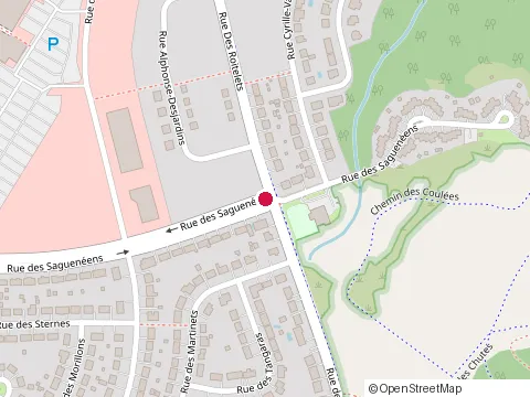 Location of Constructions Michel Tremblay Inc, les at 678 Rue des Saguenéens, Chicoutimi