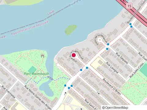 Location of Constructions Najem at 12335 Place de la Capricieuse, Montréal