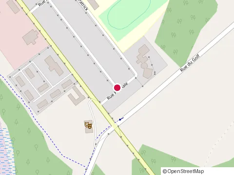 Location of Constructions Nelson Gosselin at 734 Rue Marcoux, Thetford Mines