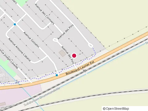 Location of Constructions Nosaj at 14805 avenue des Pins, Saint-Hyacinthe
