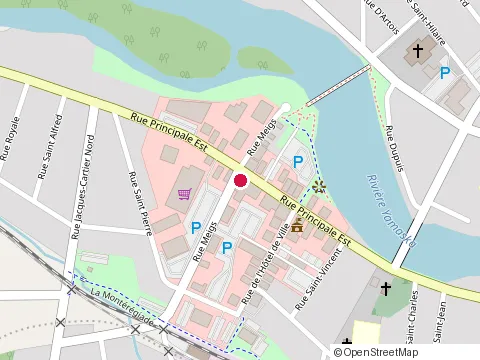 Location of Constructions Novard at 201 Rue Principale E, Farnham