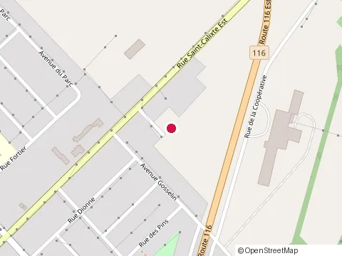 Location of Constructions Piche Laurendeau at 1502 avenue Jam, Plessisville