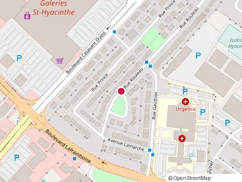 Location of Constructions Pierre Lemay at 1155 Rue Chalifoux Gauthier, Saint-Hyacinthe
