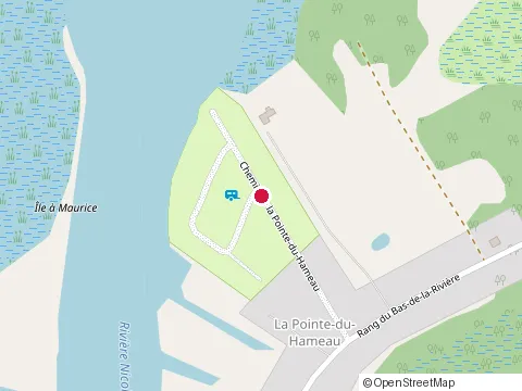 Location of Constructions Point de Mire Inc at 3265 Rang Bas-de-la-Rivière, Nicolet