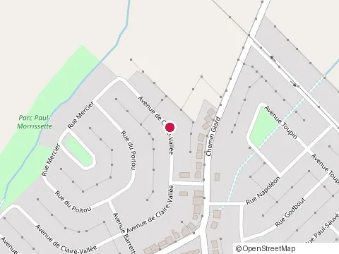 Location of Constructions Rejean Frey Inc at 12230 avenue de Claire-Vallee, Saint-Hyacinthe