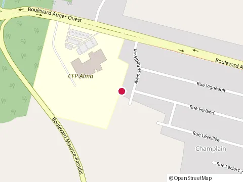 Location of Constructions Rm at 1460 Rue Ferland O, Alma
