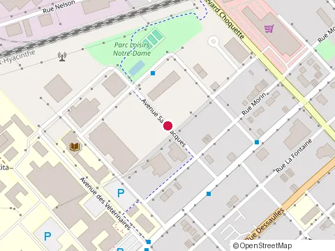 Location of Constructions Robert Choquette Inc at 1342 avenue St-Jacques, Saint-Hyacinthe