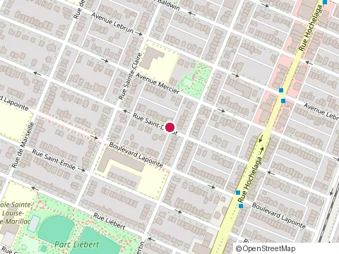 Location of Constructions Roberto Anobile 9205-4741 Québec I Nc at 2767 Rue Saint-Donat, Montréal