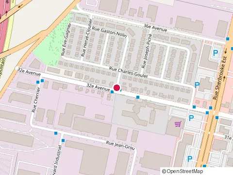 Location of Constructions Rocart at 32ᵉ AVENUE RIVIÈRE-DES-PRAIRIES 3720, Pointe-aux-Trembles