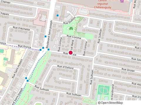 Location of Constructions Roger Desgroseilliers Inc at 51 Rue René, Châteauguay