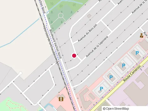 Location of Constructions Samercier Inc. at 1598 Rue des Arpents Verts, Sainte-Marie