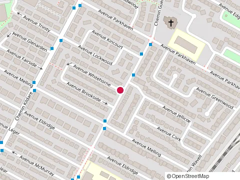 Location of Constructions Shad Ltée (les) at 5721 avenue Whitehorne, Montréal