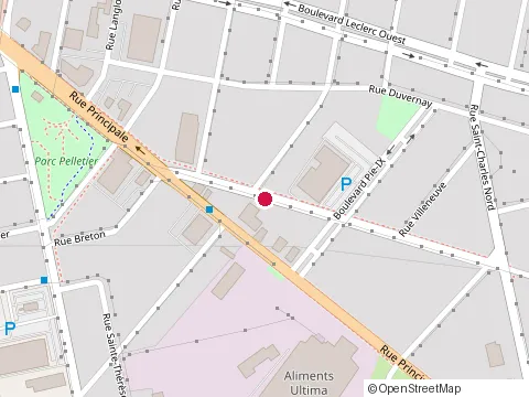 Location of Constructions Sinistres Plus at 563 Rue Boivin, Granby