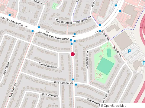 Location of Constructions Stephane Masse at 318 avenue de l'Étang, Mascouche
