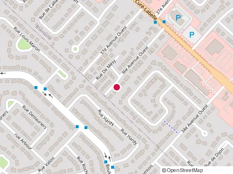 Location of Constructions Sylvain Girard at 11 36E Avenue O, Blainville