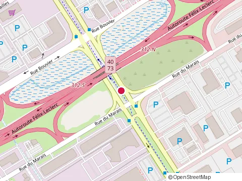 Location of Constructions Urbi at 850 Pierre-Bertrand Blvd, Québec