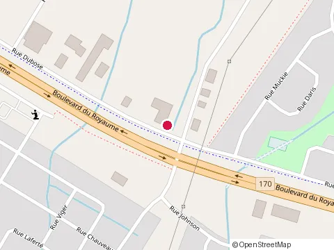 Location of Constructions Val-Bri 1986 Inc at 2477 Rue Fillion, Jonquière