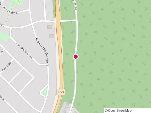 Location of Constructions Vincent Michaud Inc at de Rue de l'Esplanade 16130, Mirabel