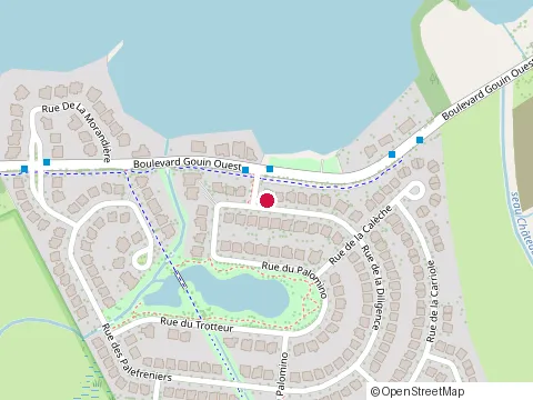 Location of Constructions Voyer Inc at 4951 Rue du Palomino, Montréal