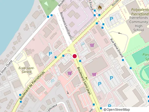 Location of Constructionsbella Vista at 4770A Rue René-Émard, Pierrefonds